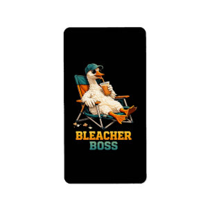 Goose Bleacher Boss Label