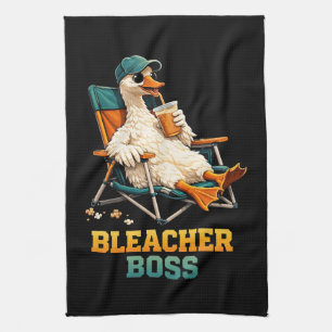 Goose Bleacher Boss Tea Towel