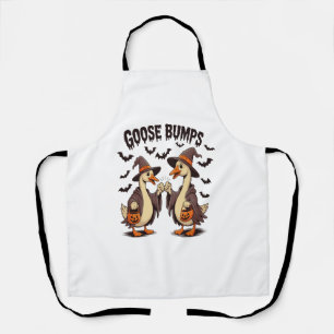 Goose Bumps Halloween Witch Fall Apron