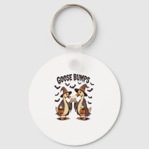 Goose Bumps Halloween Witch Fall Key Ring