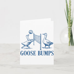 Goose Bumps Volleyball Card