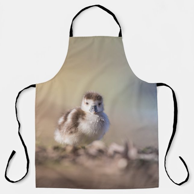 Goose Chick Nature Photo Apron (Front)