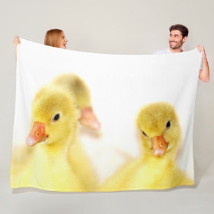 GOOSE CHICKS FLEECE BLANKET