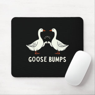 Goose Couple Funny Goose Bumps Sarcastic Goose Lov Mouse Pad