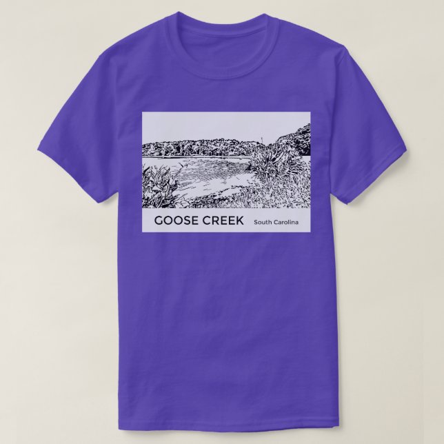 Goose Creek South olina T-Shirt (Design Front)