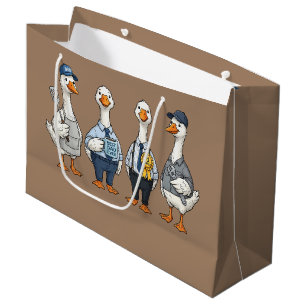 Goose Dad Large Gift Bag