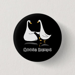 Goose Embroidered Goose Bumps Silly Goose Best Fri 3 Cm Round Badge