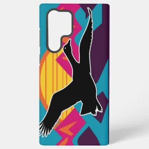 Goose Flying at Sunset Samsung Galaxy Case