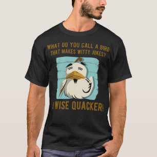 Goose Geese Duck Duck Saying Joke dog print pet  T-Shirt