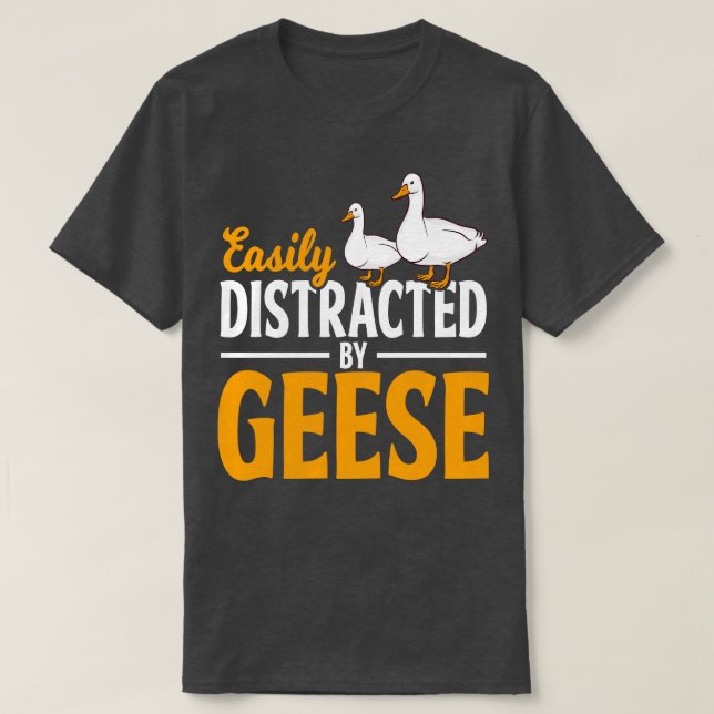 Goose Geese  T-Shirt (Design Front)
