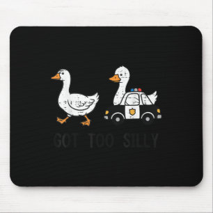 Goose Got Too Silly Lice Car Funny Animal Men Wome Mouse Pad
