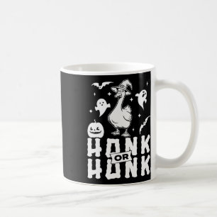 Goose Halloween Spooky Honk Or Honk Witch Design Coffee Mug