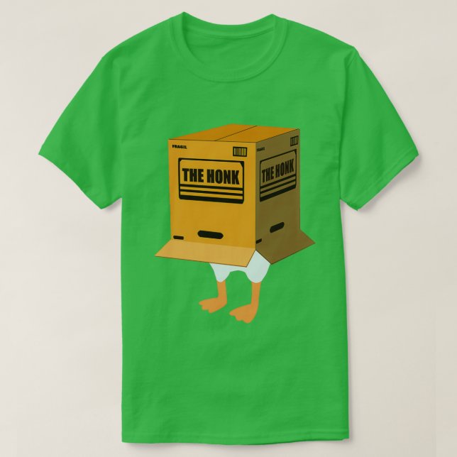 Goose has stealed Snakes box  T-Shirt (Design Front)