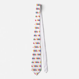Goose in Five Colours Tie