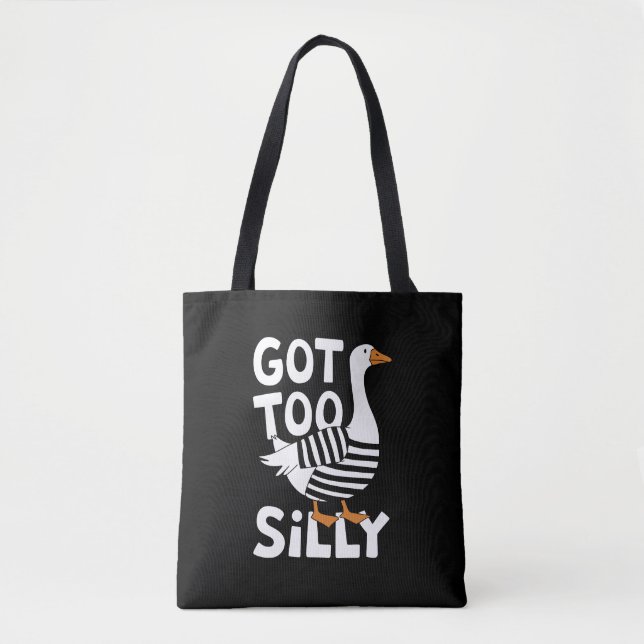 Goose Jail Bird Funny Meme Lover  Tote Bag (Front)