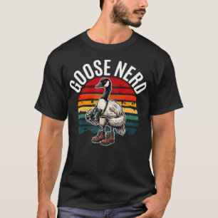 Goose Nerd Funny Bird Watcher Nature T-Shirt