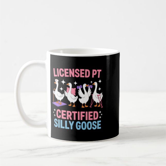 Goose Physical Therapy Squad Paediatrics Sped Coffee Mug (Left)