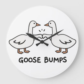 Goose pumps  large clock