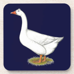 Goose Roman Tufted Coaster