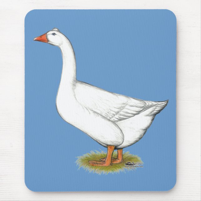 Goose Roman Tufted Mouse Pad (Front)