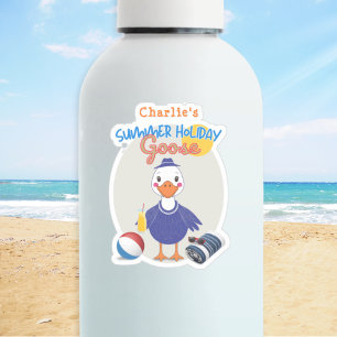 Goose Summer Holiday Fun Cute Personalised