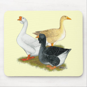 Goose Trio Mouse Pad