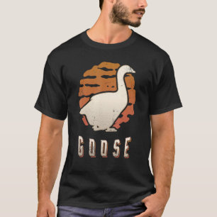 Goose Vintage Retro Classic Animal Sunset T-Shirt