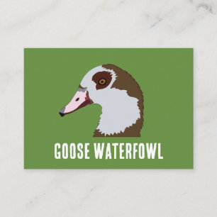 Goose Waterfowl Business Card