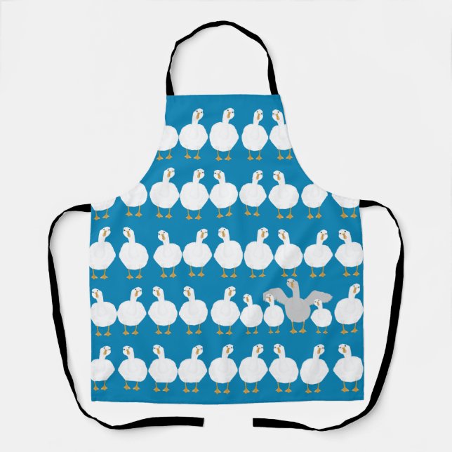 Goose Who Apron (Front)