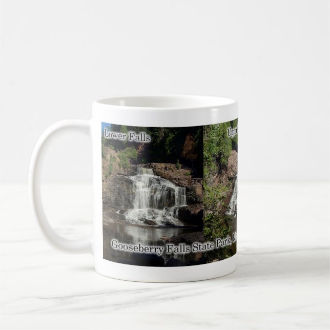 Gooseberry Falls 4 picture mug (Left)