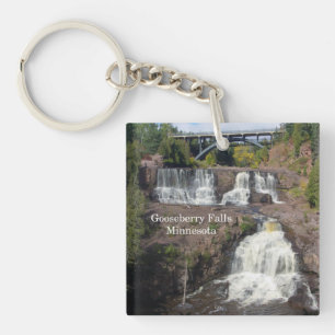 Gooseberry Falls key chain