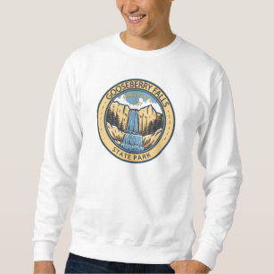 Gooseberry Falls State Park Minnesota Badge Sweatshirt