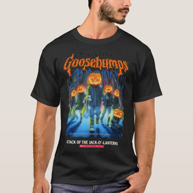 Goosebumps Attack of the Jack OLanterns boy T-Shirt (Front)
