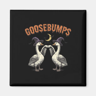 Goosebumps Funny Witch Goose Bumps Puns Halloween Magnet