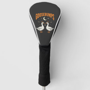 Goosebumps Halloween Witch Geese Vector Design Golf Head Cover