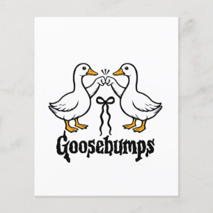 Goosebumps Silly Goose Funny Best Friends  Flyer