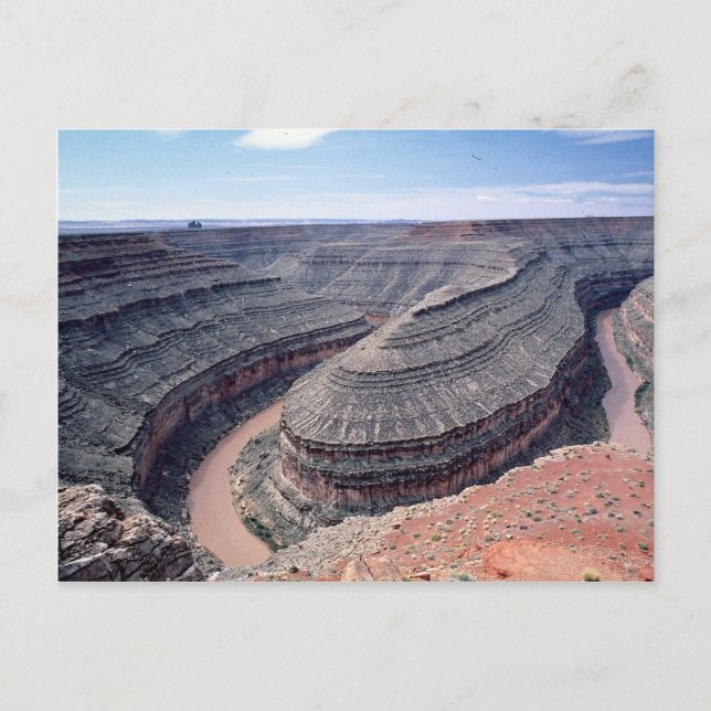 Goosenecks State Park, Utah, U.S.A. Postcard (Front)