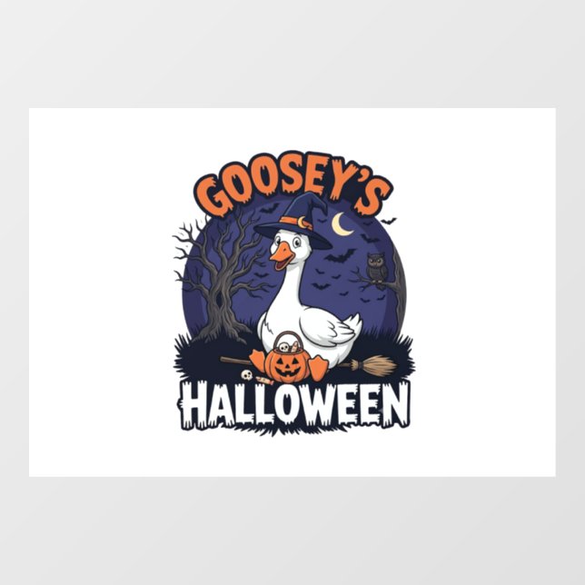 Gooseys Halloween Goose Witch Hat Pumpkin_1 (Sheet)