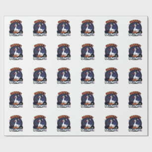 Gooseys Halloween Goose Witch Hat Pumpkin_1 Wrapping Paper