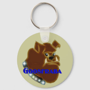 Goosfraba Bulldog Key Ring