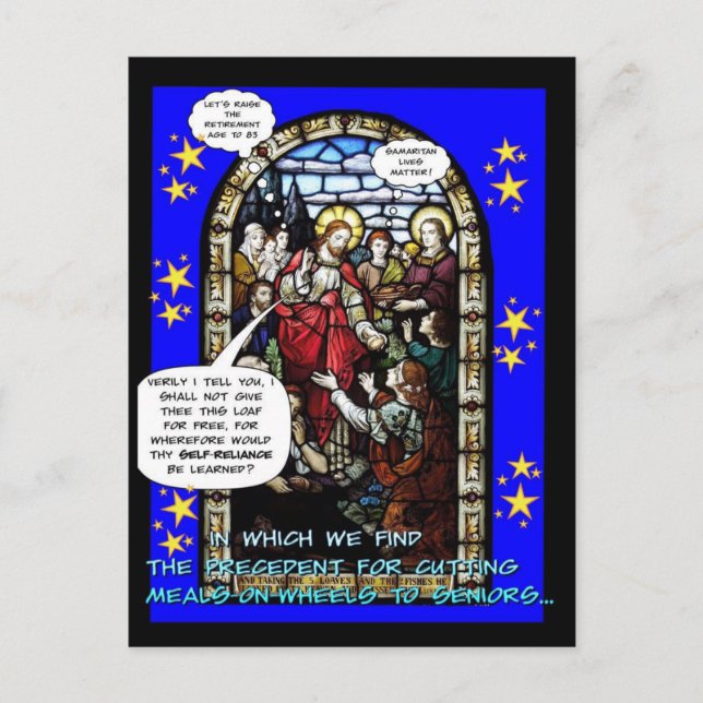 GOP and the Hungry Postcard (Front)