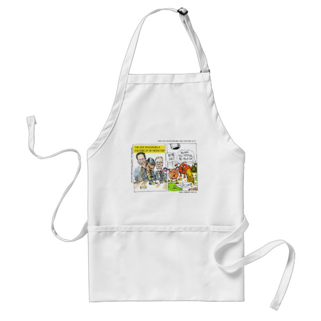 GOP Discovers Culture Of Intimidation Funny Standard Apron (Front)