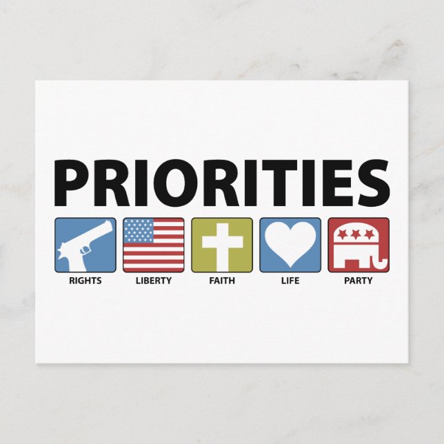 GOP Priorities Postcard (Front)