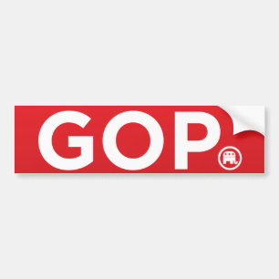 GOP Republican Logo Bumper Sticker