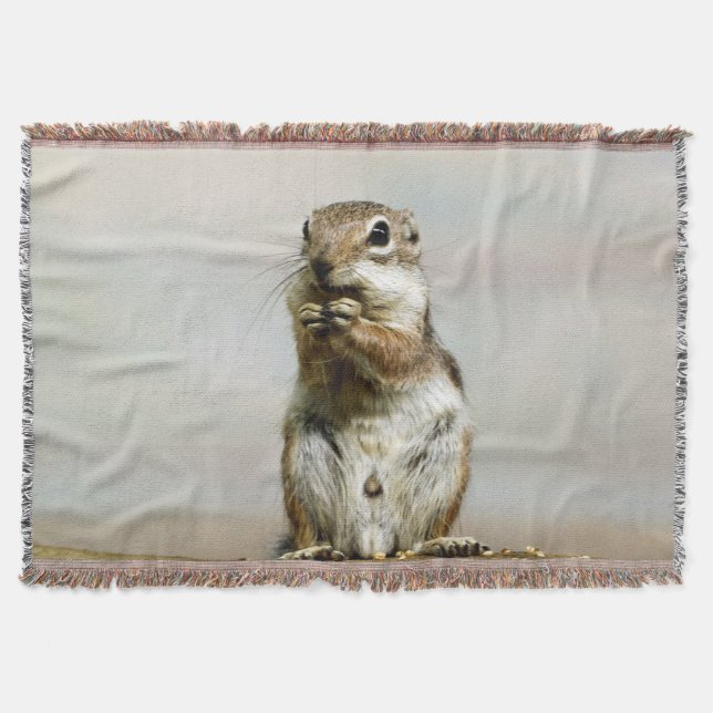 Gopher_005 Throw Blanket (Front)
