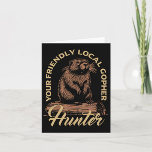 Gopher Hunter Gear Equipment Essentials Gopher Sla Card