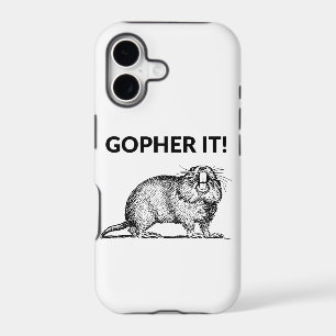 Gopher It Funny Gopher Pun