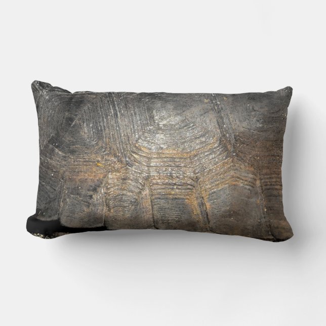 Gopher Tortoise Shell Lumbar Cushion (Front)