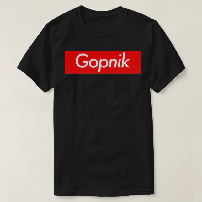 Gopnik T-Shirt (Design Front)