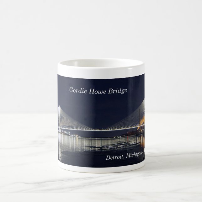 Gordie Howe Bridge mug (Center)